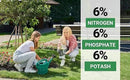 6-6-6 All-Purpose Professional Plant Food Fertilizer; Ideal for Winter Care & Spring Feeding, Perfect Balanced NPK for Indoor and Outdoor Plants (4 QUARTS) by GreenHaven Gardens