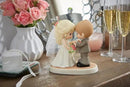 Precious Moments 222009 with This Ring, I Thee Wed Bisque Porcelain/Fabric Figurine by CozyNest Decor