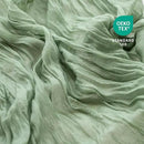 Sioloc 1 Pack Sage Green Cheesecloth Table Runner Fall Autumn Decor for Home 10ft Table Cloth for Tea Wedding Birthday Party Baby Bridal Shower Halloween Thanksgiving by CozyNest Decor