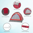 2-Person Dome Tent – Easy Set Up Shelter with Rain Fly and Carrying Bag for Camping by TinyTreasures Baby Boutique