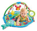 Baby Activity Play Gym Mats Ocean Park with Arches, Activity Toys, Animals Toys (L30 x W30 Inch) by TinyTreasures Baby Boutique