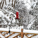 MIXXIDEA Heavy Duty Deck Rail Pole Deck Hook, Extensible and Adjustable Deck Hook for Hanging Bird Feeder, Plants, Suet Baskets,Wind Chimes,Lanterns by GreenHaven Gardens