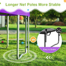 Zupapa 1800LBS Weight Capacity Double Frames Trampoline with No-Gap Design Curved Poles 16 15 14 12 10FT Trampolines with Enclosure Net for Kids Adults, Outdoor Family Fun by TinyTreasures Baby Boutique