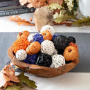 ANDALUCA Decorative Balls Halloween Bowl Filler Home Decor (Purple Orange) by CozyNest Decor