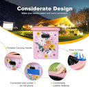 Upgrade XL Portable Toilet for Adults, Extra Large Portable Travel Floding Toilet, Camping Tall Toilets with Lid for Adults and Kids Compact Potty for Car,Hiking,Beach and Camping by TinyTreasures Baby Boutique