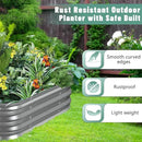 Raised Garden Bed, 3×3×1ft Galvanized Steel Planter Boxes, Heavy Duty Outdoor Raised Garden Bed Planter Kit for Gardening, Rustproof Large Garden Beds for Vegetables, Fruits, Flower Grow by GreenHaven Gardens