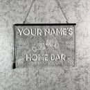 Personalized Bar Signs with Your Name for home wall light up with personalized pub name, man cave accessories, beer themed neon customizable lighted sign by CozyNest Decor