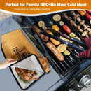 BBQ Blanket for Resting Meat,Reusable Smoker Grilling Bag Insulated Resting Bag with Wide Mouth,BBQ Accessories for Large Brisket,Beef,Turkey,Pork (21in) by GreenHaven Gardens