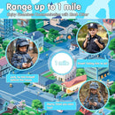 Qniglo Rechargeable Walkie Talkies for Kids with USB Charger, 22 Channels Walkie-Talkies with Lanyard, Camo Toys Gifts 4 Pack Walky Talky for Camping Hiking Family Games, for Age 3 4 5-12 Boys Girls by TinyTreasures Baby Boutique