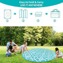 HEBE Outdoor Rug Waterproof 8ft, Plastic Straw Rug Camping Rug, Reversible Outdoor Patio Rugs RV Mat Clearance, Indoor Outside Floor Carpet for Porch,Deck,Camper,Balcony,Backyard by GreenHaven Gardens