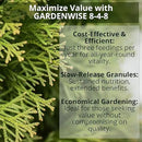 8-4-8 Acidic Fertilizer for Azaleas, Camellias (Camelia), Hydrangeas, Blueberries, Gardenias, Magnolia Trees, Evergreens, and Rhododendrons - Ideal Iron-Rich Plant Food (5 QUARTS) by GreenHaven Gardens