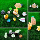 100 Pcs Mini Resin Animals Figures, Forest Tiny Plastic Animals Figurines to Hide Miniature Fairy Garden Decorations Accessories by GreenHaven Gardens