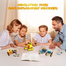 30-in-1 STEM Solar Robot Kit Toys, 243 Pieces Educational Building Science Experiment Kit for Kids Aged 8-12, Birthday Gifts Kids Aged 8 9 10 11 12 13 Years Old(Yellow) by TinyTreasures Baby Boutique