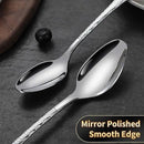 Hammered Silverware Set,20 Piece Modern Flatware Set Service for 4,Mirror Polished Stainless Steel Cutlery Set Utensil Set Tableware Set,Kitchen Knives Forks Spoons Set,Dishwasher Safe by CozyNest Decor
