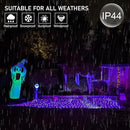 weillsnow 164FT 500 LED Purple Christmas Lights, 8 Modes Waterproof Plug in String Lights for Halloween Christmas Indoor Outdoor Yard Party Wedding Garden Home Decorations (Purple, 164FT) by GreenHaven Gardens