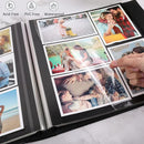 RECUTMS Magnetic Self-Stick Photo Album, DIY Scrapbook 60 Pages Black Inner Page Leather Cover for Wedding Baby Family Graduation Photo Album Holds 3x5 4x6 5x7 6x8 8x10 Photos by TinyTreasures Baby Boutique