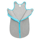 baby deedee Sleep Nest Fleece Baby Sleeping Bag, Gray, 6-18 Month by TinyTreasures Baby Boutique