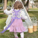 Accmor Toddler Harness Leash + Anti Lost Wrist Link, Cute Butterfly Kids Leash Wristband Assistant, Adorable Child Walking Harness Strap Adjustable Belt Protector for Baby Girls to Outdoor Travel by TinyTreasures Baby Boutique