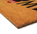 Gertmenian Disney Mickey Mouse Doormat Rug Retro Front Door Coir Mat Welcome Home Indoor Outdoor Entryway Carpet, 2-Pack 20x34, Minnie Bienvenidos/Hola by CozyNest Decor