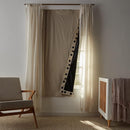 Amazon Basics Portable Blackout Curtain Shade with Suction Cups, 50"W x 78"L, 2-Pack, Beige by TinyTreasures Baby Boutique