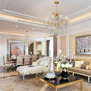 Modern Crystal Chandeliers, Gold Candle Chandelier -Luxury Chandelier Lighting Fixtures for Dining Room, Foyer, Staircase Hallway Living Room Entryway, 10 Lights by CozyNest Decor