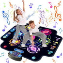 【Upgraded】KIZJORYA Dance Mat for Kids, Electronic Light-up Dance Pad with Wireless Bluetooth 5 Speeds 9 Levels, Dancing Mat for Toddlers Music Game Dance Toy for Girls Boys 3 4 5 6 7 8 9 10+ Year Old by TinyTreasures Baby Boutique