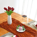 Mandy's Artificial Tulips 20 Stems Burgundy PU Faux Flowers for Wedding Home Decor 13.5 Inch by CozyNest Decor