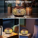 Waterproof Solar Lanterns Outdoor 2-Pack - Retro Metal Hollow-Out Garden Lights, Outdoor Yard Garden Porch Patio Lawn Inside Tabletop Decorations Unique Gardening Gifts for Women, Mom, Mother's Day by GreenHaven Gardens