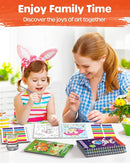 D-FantiX 24 Pack Paint with Water Coloring Books for Kids Ages 4-8-12, Birthday Party Favors Bulk Gifts Goodie Bag Stuffers, Arts and Crafts Classroom Prizes Rewards, Back to School Gifts for Students by TinyTreasures Baby Boutique