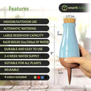 Drip Irrigation Stakes - Extra Large Improved Drip Easy-Refill 4 Week Waterer System with Large Reservoir Bulbs - Automatic Self-Watering Device for Indoor & Outdoor Plants by GreenHaven Gardens