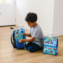 Wildkin 15-inch Kids Backpack – Durable, Padded, Adjustable for School & Travel - Trains, Planes, and Trucks by TinyTreasures Baby Boutique