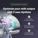 Elvie - Double, Wearable Breast Pump w/App - The Smallest & Quietest - Portable - Hands Free & Discreet - Automated w/Four Personalized Settings - Includes 3 Sets of Breast Shields by TinyTreasures Baby Boutique