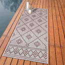 Keen Home Design Terrace Outdoor Runner Rug - 2x12 Washable Indoor/Outdoor Rug for Patio, Kitchen, Balcony, Beach, Garden, Deck and Porch, Size: 2'2"x11'10" by CozyNest Decor