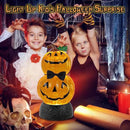 Halloween Snow Globe Lantern Lighted Pumpkin Musical Snow Globe Glitter with 6H Timer Battery and USB Operated Halloween Snow Globes Water Lantern for Spooky Festival Party Decoration (Pumpkin) by CozyNest Decor