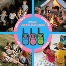 3 Pcs Walkie Talkies for Kids Rechargeable 3 KM Handheld Walkie Talkies Long Range 22 Channel 2 Way Radio Birthday Party Gifts for 3-12 Years Old Girls Boys Outside Adventure Camping Hiking by TinyTreasures Baby Boutique