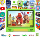 Tablet for Kids 10.1 inch Android 14 6000mHA 8GB RAM+64GB ROM(Expandable to 1TB Kids Tablet Age 3-12 with Case& Lanyard WiFi6 Google Kids Space Parental Control 1280 * 800 HD Screen Green by TinyTreasures Baby Boutique