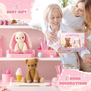Crochet Kit for Beginners, Bunny and Bear Crochet Animal Kit with Step-by-Step Video Tutorials, Crocheting Kit for Starters, Beginner Crochet Kit for Kids and Adults, DIY Stuffed Animal Knitting Kit by TinyTreasures Baby Boutique