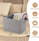 OIAHOMY Storage Basket, Woven Baskets for Storage, Cotton Rope Basket for toys,Towel Baskets for Bathroom - Pack of 3, Light Grey by TinyTreasures Baby Boutique