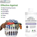 Premo Guard Bed Bug & Mite Laundry Detergent Additive 32 oz – Child & Pet Friendly – Stain & Odor Free – Best Natural Non-Toxin Treatment by CozyNest Decor