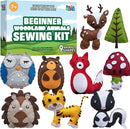 MOMOTOYS Woodland Animals Beginner Sewing Kit for Kids Ages 7+ – Includes 9 Kids Sewing Projects w/Tools & Art Supplies – DIY Felt Crafts for Girls & Boys – Craft Gift for 8, 9, 10, 11, 12 Year Old by TinyTreasures Baby Boutique