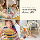 Lovevery, The Newborn Gift Set, Play Gym with Sensory Strands and Looker Play Kit, Baby Development Essentials, Ages 0+ by TinyTreasures Baby Boutique