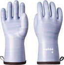 wahoo Professional Liquid Silicone Oven Mitts Gloves, Heat Resistant Gloves for Cooking, Baking, CoralAir Liner, 12 Inch, Purple, Large by GreenHaven Gardens