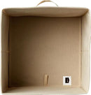 Amazon Basics Collapsible Fabric Storage Cube Bins Organizer with Handles, Sturdy, Beige, 13-x-13-x-13-inch, Pack of 6 by CozyNest Decor