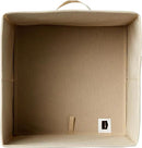 Amazon Basics Collapsible Fabric Storage Cubes Organizer with Handles, Sturdy, Beige, 10.5-x-10.5-x-11-inch, Pack of 6 by CozyNest Decor