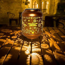 Solar Lanterns Outdoor, Waterproof Hanging Solar Lantern Garden Decor, Solar Lights for Backyard Porch Patio Table Yard Balcony Lawn Pathway, Dragonfly Gifts for Women Grandma Mom by GreenHaven Gardens