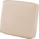 Classic Accessories Montlake Water-Resistant 21 x 22 x 4 Inch Patio Lounge Back Cushion, Antique Beige, Outdoor Loveseat Cushions by GreenHaven Gardens