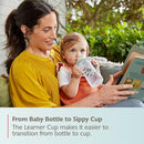 NUK Learner Cup 6+ Months Timeless Collection Amazon Exclusive 10 Oz – BPA Free Spill Proof Sippy Cup 2 Count (Pack of 1) by TinyTreasures Baby Boutique