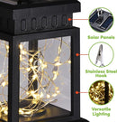 Steady Doggie Solar Porch Hanging Lamp - Outdoor Sconce Wall Lights for Porch and Patio - Decorative Exterior Led lighting - Reliable and Sustainable Lighting Solution - Energy Saving by GreenHaven Gardens