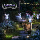 GIGALUMI Solar Angel Garden Stake Lights - 2 Pack Angel Solar Lights Outdoor Garden, Eternal Light Angel with 7 LEDs for Cemetery Grave Decorations, Memorial Gift, Christmas Yard Art, Sympathy Gifts by GreenHaven Gardens