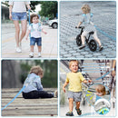 Accmor 3 in 1 Toddler Harness Leash, Reflective kids Harnesses with Anti Lost Wrist Link, Child Leashes with Lock for Boys Girls, Baby Walking Wristband Rope Protection Tether for Outdoor by TinyTreasures Baby Boutique